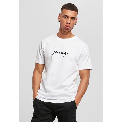 Mister Tee Pray EMB Tee White Cene