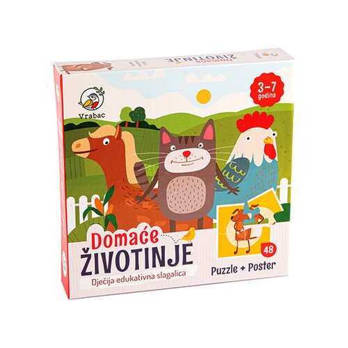 MO Puzle Domaće životinje VRABAC Cijene