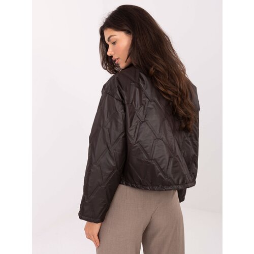 RUE PARIS Jacket-IT-KR-FL8357.82-dark brown Slike