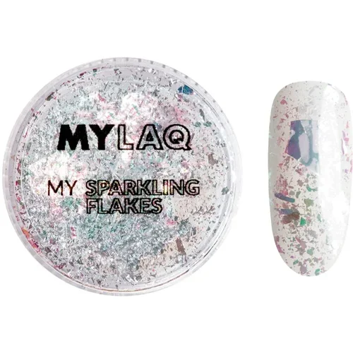 MYLAQ My Flakes Sparkling šljokice za nokte 0,1 g