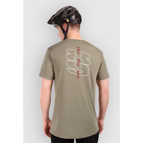 Horsefeathers Majica Fury Bike Jersey Taupe L Slike