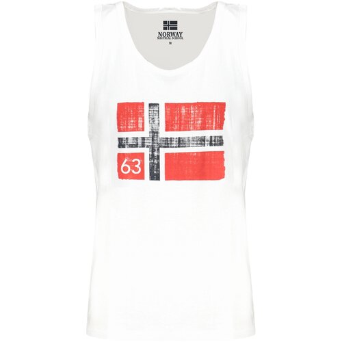 Norway 1963 WHITE MEN&amp;amp;#39;S TANK TOP Slike