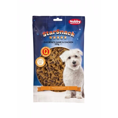 Nobby starsnack duo pi&scaron;koti, divjačina in pi&scaron;čanec &ndash; 200 g Cene