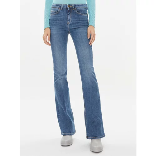 Pinko Jeans hlače Flora 100561 A0J8 Modra Flared Leg