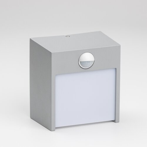  Brilagi -LED spolja&amp;scaron;nje zidno svetlo sa senzorom TERNI LED/12W/230V sivo IP44 Slike