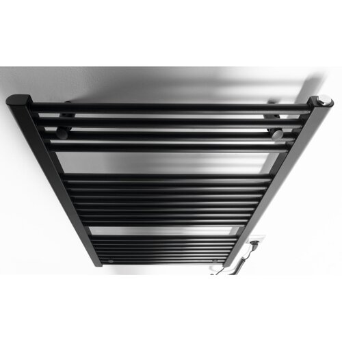 Aqualine kupatilski električni radijator direct-e 400W 96x60 cm mat crne boje Slike