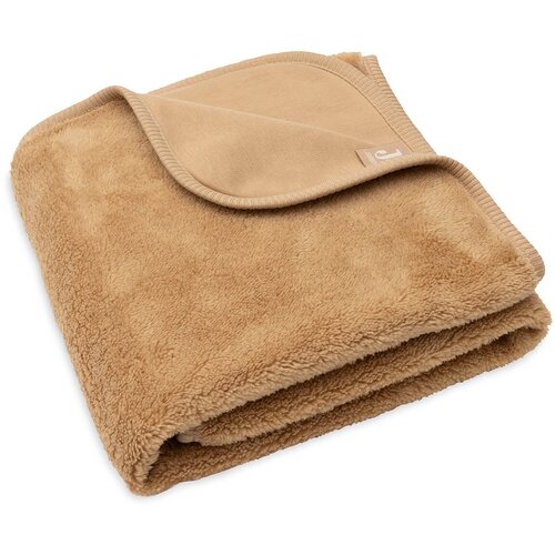 Jollein bombažna odejica basic jersey sherpa hazel Slike
