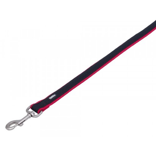 Nobby dog mesh preno povodac xs-s 20mm-120cm tirkizno-crni Slike