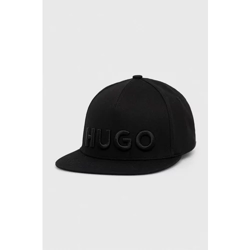Hugo Kapa sa šiltom boja: crna, s aplikacijom