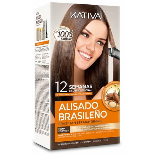 kativa Alisado Brasileno set za ravnanje kose peglom Slike