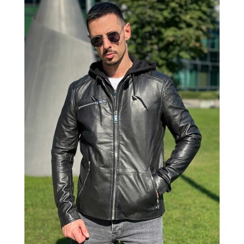La Force Fashion mu&scaron;ka  maze kožna jakna MM-20-3-520 - crna Cene