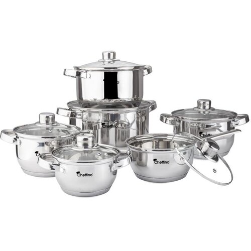 CHEFFINO 12-delni set posode CH-5025 Novara Cene