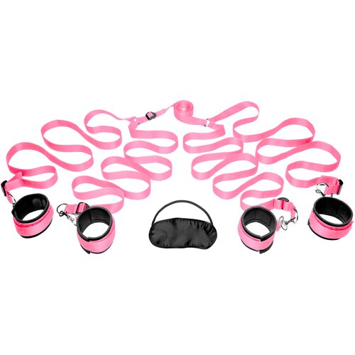 Frisky Pink Bedroom Restraint Kit Pink Cene