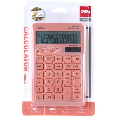 Kalkulator EM01541 roze, Deli ( 495014 ) Slike