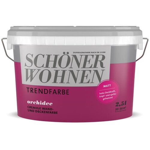 SCHÖNER WOHNEN unutarnja disperzijska boja SCHÖNER wohnen trend (orhideja, 2,5 l) Cijene