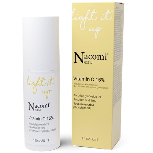 Nacomi Next Level Light It Up posvetlitveni serum z vitaminom C 30 ml Slike