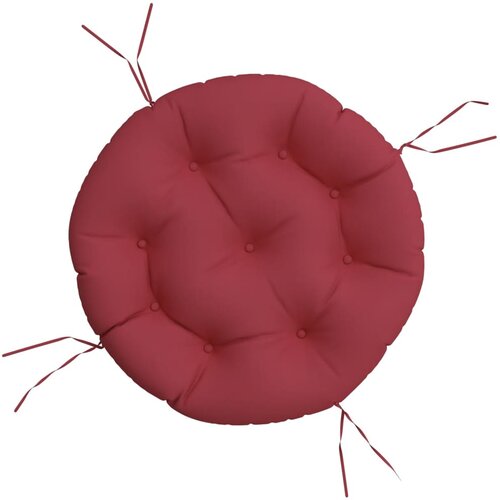  Okrugli jastuk crvena boja vina &amp;Oslash; 60 x 11 cm od tkanine Oxford Slike
