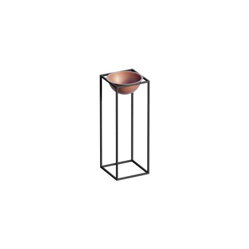 WALLXPERT Dekorativna saksija GED-021-B, 60 cm, O 20 cm,, Crna Cene