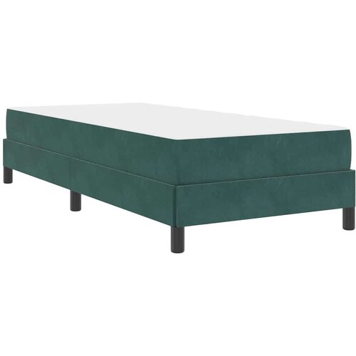  Boxspring krevet s madracem Tamnozelena 80 x 220 cm Bar&amp;scaron;un Slike