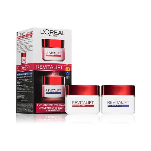 L&amp;acute;Or&amp;eacute;al Paris Revitalift set (protiv starenja i za zatezanje kože lica) Slike