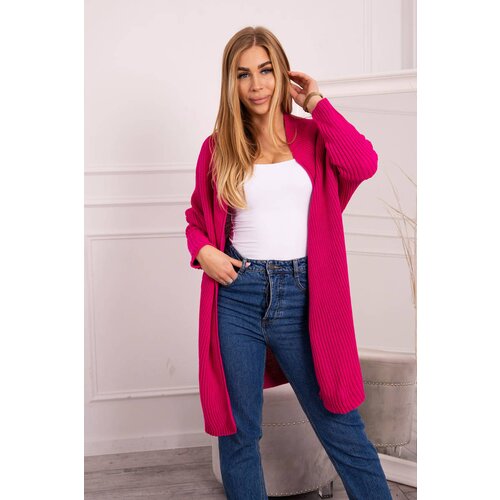 Kesi Sweater with batwing sleeve fuchsia Slike