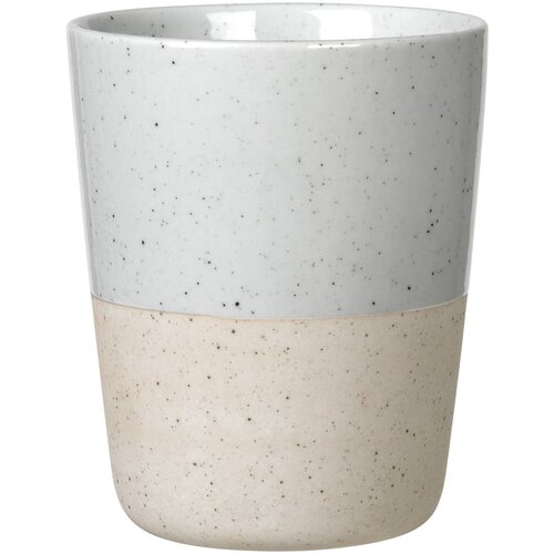 Blomus Svetlo siva/bež keramična skodelica 250 ml Sablo – Cene