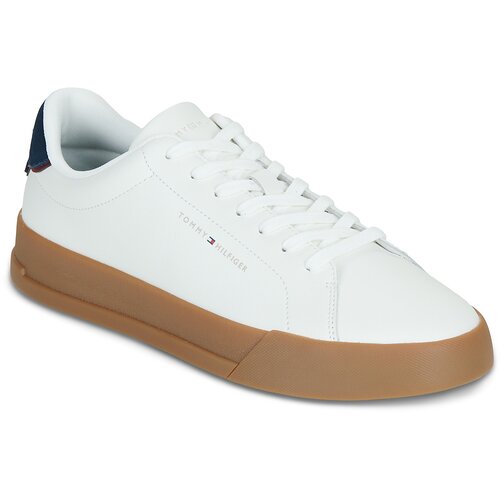 Tommy Hilfiger Nizke superge TH COURT CORE ESS LEATHER Bela Cene