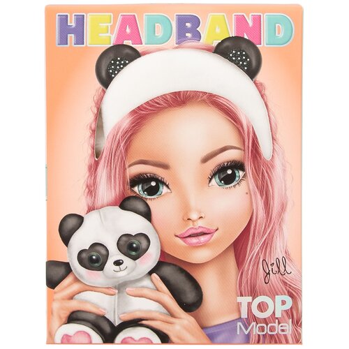 Top Model traka za glavu lepotica i јa, bela Slike