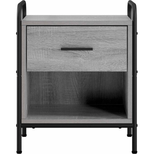  Noćni ormar Siva Sonoma 40 x 30 x 50 cm Konstruirano drvo Slike