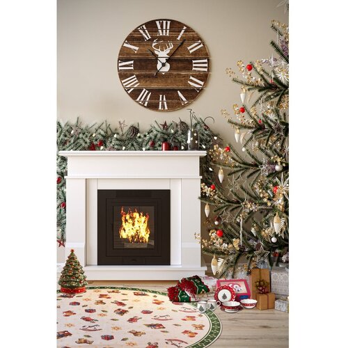 Villeroy &amp;amp; Boch Zeleni okrugli tepih s božićnim motivom &amp;oslash; 150 cm Green Christmas &amp;ndash; Slike