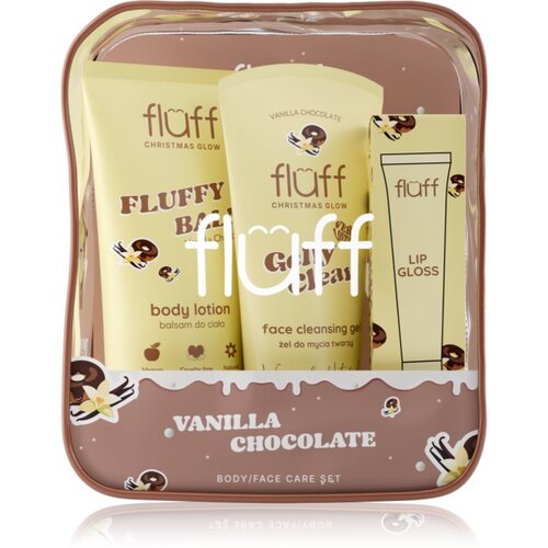 Fluff Christmas Glow Vanilla Chocolate božični darilni set Slike