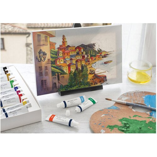  Boje uljne u tubi 9mlx12boja faber castell 379512 blister Slike
