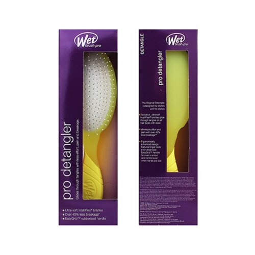 Wet Brush Original Detangler Hi-Def četka za ra&amp;scaron;če&amp;scaron;ljavanje Lemon Slike