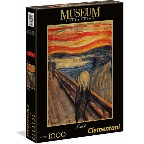 Clementoni Puzzle 1000 Museum L'Urlo Di Munch Cene