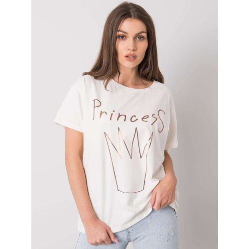 FANCY T-shirt-FA-TS-7121.88P-ecru Cene