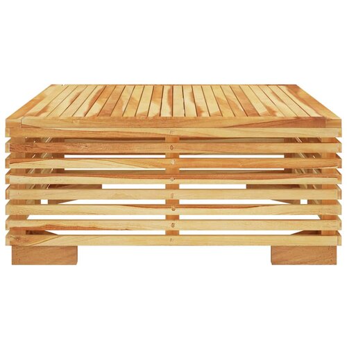 vidaXL Vrtni stolić za kavu 69,5 x 69,5 x 31 cm od masivne tikovine Cene