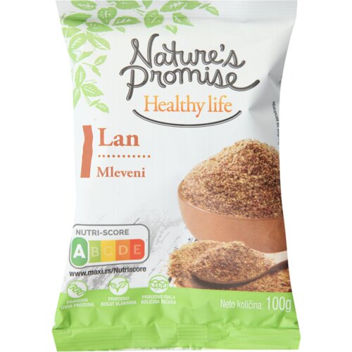 Nature¿s Promise Mleveni lan 100g Cene