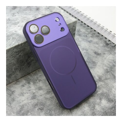  Futrola color metal magsafe ii za iphone 17 pro max (6.9) ljubicasta ( F122926 ) Slike