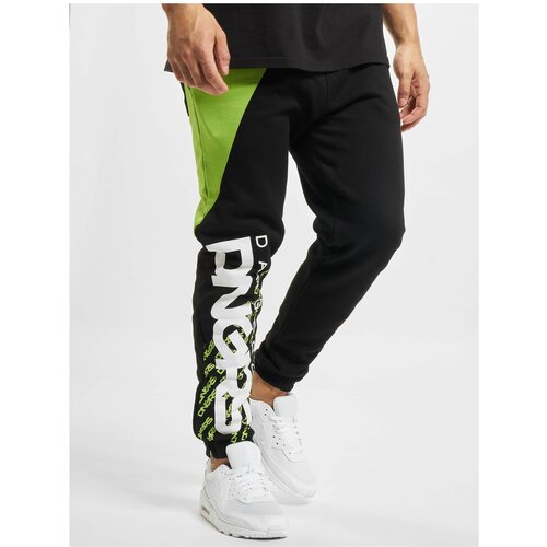 Dangerous DNGRS Men&amp;#039;s Sweatpants - Black/Green Slike