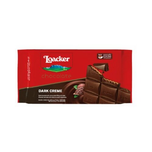 Loacker čokolada tamna 87G Slike