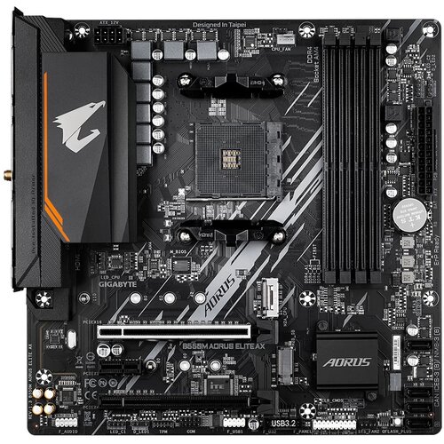 Gigabyte AM4, AMD B550 Chipset, 4x DDR4, support for: AMD Ryzen 5000 Series/ Ryzen 5000 G-Series/ Ryzen 4000 G-Series and Ryzen 3000 Series Processors, Support for Extreme Memory Profile (XMP) memory modules B550M AORUS ELITE 1.3 Cene