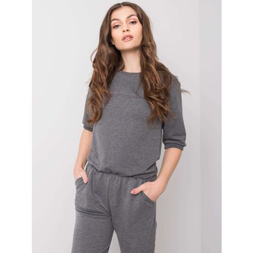 BASIC Feel Good Jumpsuit-RV-KO-6261.19X-dark gray Cene