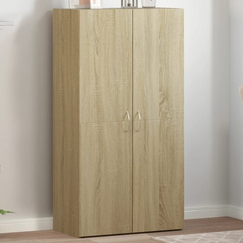 vidaXL Arhivska omara sonoma hrast 60x32x115 cm inženirski les Cene
