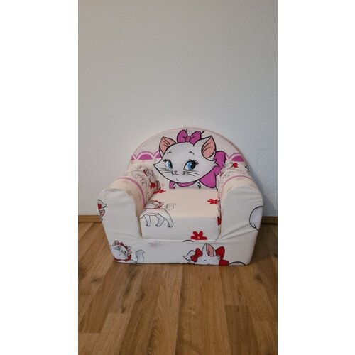  Dečija foteljica na razvlačenje Hello Kitty - bela Slike