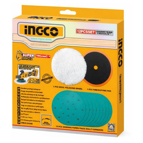 INGCO TOOLS Set za poliranje 150mm 12/1 APG15012 Cijene