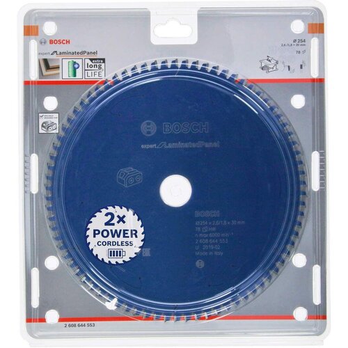 Bosch Expert for Laminated Panel list kružne testere za akumulatorske testere 254x2,6x30 T78 Cene