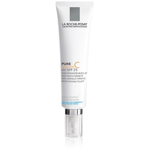 La Roche Posay Pure Vitamin C Anti-Wrinkle Filler SPF25 krema proti gubam 40 ml za ženske Slike