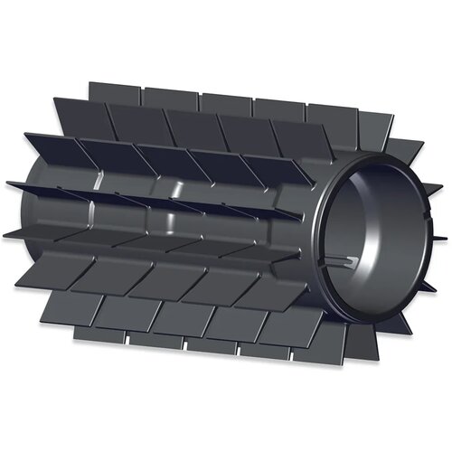  Plastična krtača Dynamic, temno siva - 1 k. Slike