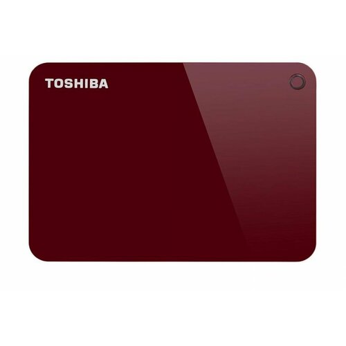 Toshiba 2.5 1TB Canvio Advance, Portable External Hard Drive, USB3.0 red (HDTC910ER3AA) eksterni hard disk Slike