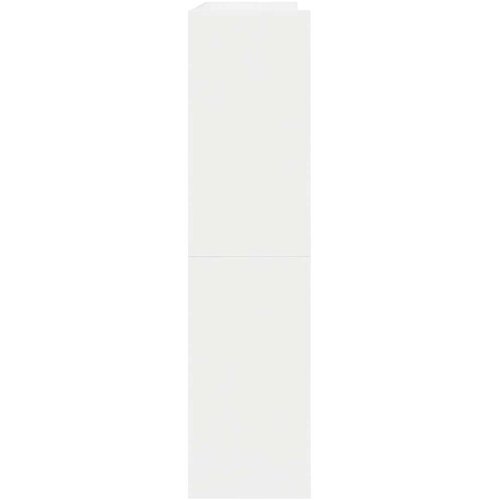  Stalak za cipele bijeli 80x25x62 cm od konstruiranog drva Slike